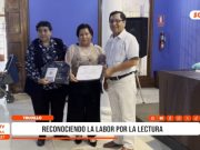 Trujillo: Reconocen trabajo por la lectura y escritura en región