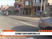 Trujillo: vecinos exigen rompemuelles tras accidente en avenida Perú