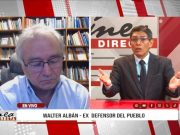 “La censura es el camino más directo. José Jerí ha mentido una y otra vez» Walter Peralta