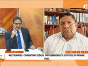 ELECCIONES 2026: Walter Chirinos candidato presidencial a partido Regionalista de Integración Nacional (PRIN)