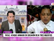 “Todo hace presumir que los responsables de esta nueva matanza en Pataz son el personal de seguridad de la empresa minera La Poderosa”: Pedro Yaranga, analista en seguridad integral y gestión de riesgos