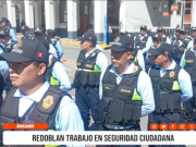 Huaraz: Serenos refuerzan seguridad ciudadana integrada