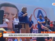 La Libertad: Acuña niega negociado de votos con Vladimir Cerrón