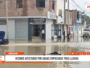 Chiclayo: vecinos afectados por aguas empozadas tras lluvias