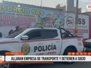 Trujillo: Allanamiento por crimen organizado en empresa de transporte