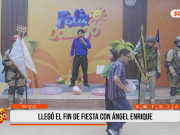Ángel Enrique emociona en Feliz Domingo cantando
