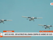 Antes de dejar el cargo José Jerí autorizó millonaria compra de 24 aviones de combate