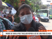 Trujillo: madre pide traslado de su hijo al hospital del Niño