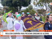 Cajamarca: realizan campaña para prevenir consumo de alcohol