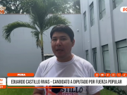 ELECCIONES 2026: Eduardo Castillo Rivas, candidato a Diputado por Fuerza Popular