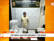 Trujillo: capturan a alias cojo con droga y explosivos
