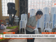 Cajamarca: Rondas urbanas sancionan a joven por acoso