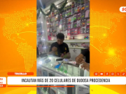 Trujillo: incautan más de 20 celulares de dudosa procedencia