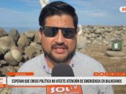 Trujillo: enrocado de Buenos Aires en riesgo por oleajes y crisis política