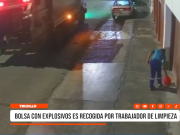 Trujillo: explosivos fueron recogidos por camión de limpieza