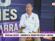 Lima: Crisólogo Cáceres critica nuevo gabinete y defiende consumidores