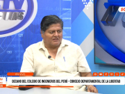 Trujillo: decano del Colegio de Ingenieros expone retos de gestión