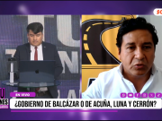 Lima: Vladimir Meza acusa a César Acuña de reparto ministerial