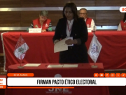 La Libertad: partidos políticos firman Pacto Ético Electoral