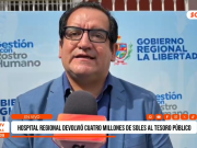 Trujillo: Hospital Regional defendió ejecución histórica del presupuesto