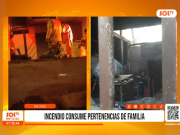 La Esperanza: incendio consume vivienda recién ocupada