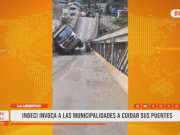 La Libertad: Indeci advierte sobre cuidado del puente Bailey