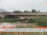 La Libertad: Intentan asaltar a consejero de Chepén en carretera y logra escapar