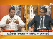 Elecciones 2026: José Reyes, candidato a diputado por Unido Perú