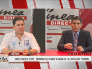 Elecciones 2026: candidato al Senado Regional de La Libertad por Podemos, Jorge Paredes Terry: “Acuña tiene caretas para todo, es un parásito del Estado. APP sí ha apoyado a Balcázar”