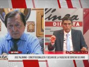 José Palomino Manchego, constitucionalista y decano de la Facultad de Derecho de UNMS: “El debate se ha contaminado por demagogia y populismo. Se promueve una censura que es írrita, que no cabe dentro del marco constitucional”