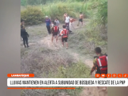 Lambayeque: lluvias mantienen en alerta a subunidad de Búsqueda y Rescate de la PNP