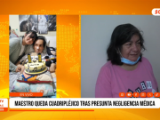 Trujillo: caso de negligencia médica deja maestro cuadripléjico
