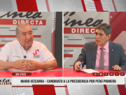 “El respaldo político hacia el nuevo mandatario dependerá de su capacidad para mantener autonomía frente al Parlamento” – Candidato presidencial de Perú Primero, Mario Vizcarra