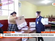 Trujillo: miembros de mesa tienen plazo hasta 2 de marzo para presentar excusas