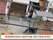 Trujillo: Motorizado comete asalto a joven en Santa Teresa de Ávila