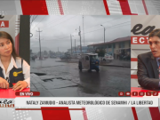 Analista meteorológica del Senamhi en La Libertad, Nataly Zamudio: “La llegada del Niño Costero es inminente. Hemos cambiado de un estado de vigilancia a alerta. Tenemos el mar caliente”