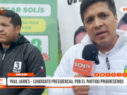 Áncash: Paul Jaimes visitó Conchucos natal