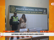 Piura: Capturan a mujer implicada en asalto a adolescente