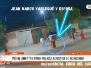 Piura: Familiares protestan en Piura por libertad de policía acusado de homicidio