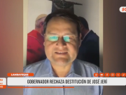 Lambayeque: Gobernador rechaza destitución de José Jerí