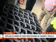 Nacional: réplicas de armas de fuego eran enviadas de Ecuador a Trujillo