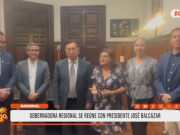 La Libertad: gobernadora regional se reúne con presidente José Balcázar