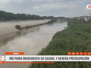 Piura: Aumenta caudal del río Piura y pobladores temen desborde