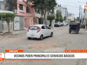 Chiclayo: vecinos piden principales servicios básicos