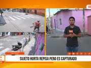 Trujillo: sujeto es detenido tras robar repisa