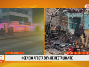 Trujillo: incendio en La Choza del Sabor deja daños