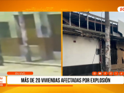 Trujillo: explosión en Av. Santa deja más de 20 viviendas dañadas
