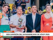 Deportes: Sudamericano de vóley femenino tiene nuevo campeón