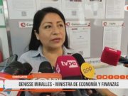 Chiclayo: ministra de Economía minimiza posible censura al presidente Jerí