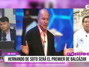 Trujillo: José León pide a Hernando de Soto cortar alianzas